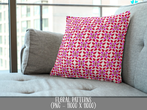 Bright Colored Floral Patterns