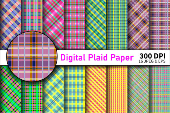 Digital Plaid Patterns: A Designer's Essential Asset