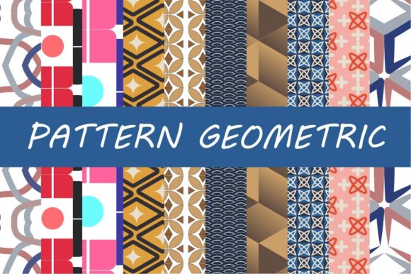 Geometric Shape Seamless Patterns: Versatile Design Elements for Creative Projects