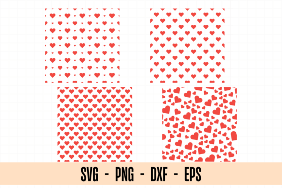 Heart Seamless Patterns: A Practical Evaluation for Digital Crafters