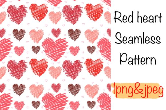 How Red Heart Seamless Patterns Can Support Your Creative and Business Goals