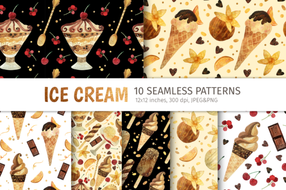 Ice Cream Seamless Patterns for Birthday Projects: A Practical Review