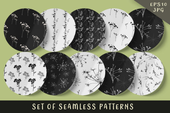 Seamless Patterns with Natural Elements