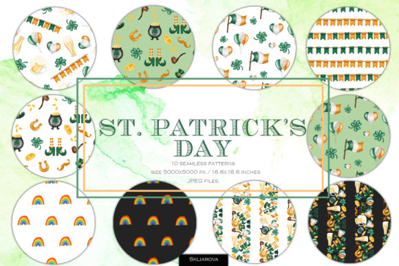 St Patrick's Day Patterns Set: A Comprehensive Guide to Festive Design Assets