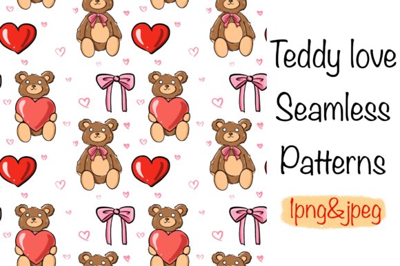 Using Teddy Bear Love Seamless Patterns to Elevate Your Brand and Creative Projects